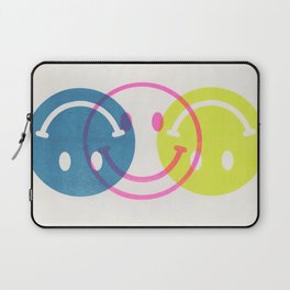 Turn That Frown Upside Down Laptop Sleeve