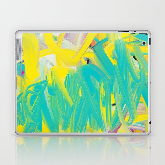 Abstract expressionist Art. Abstract Painting 25. Laptop & iPad Skin