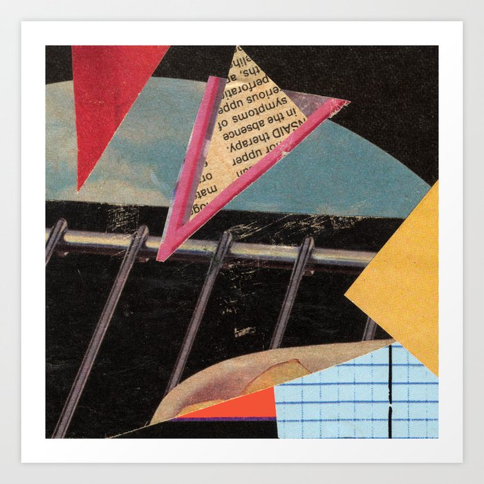 Stick it on the Barbi Art Print