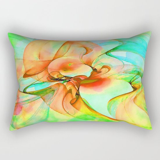 Dancing Veil 4 Rectangular Pillow