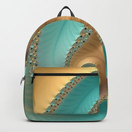 Double Trouble - Fractal Art  Backpack