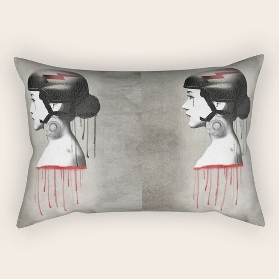 Tear Rectangular Pillow
