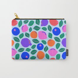 Fruity All Over with Leaves Carry-All Pouch