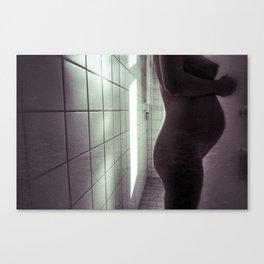 Pregnant Canvas Print