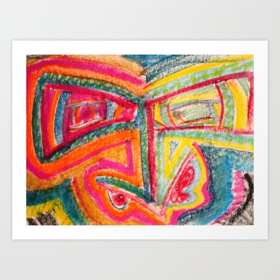 Tribal Art Print