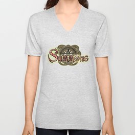 Summons logo V Neck T Shirt