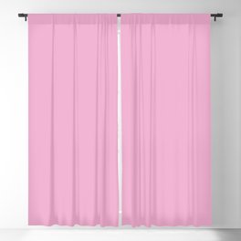 Totally Y2k Solid Pink Blackout Curtain