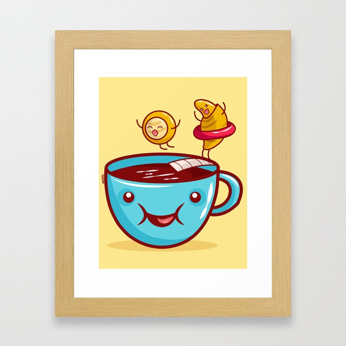 Coffee Time Framed Art Print