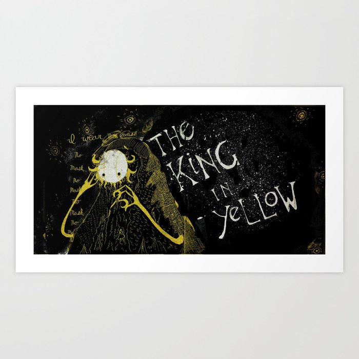 The King in Yellow Art Print