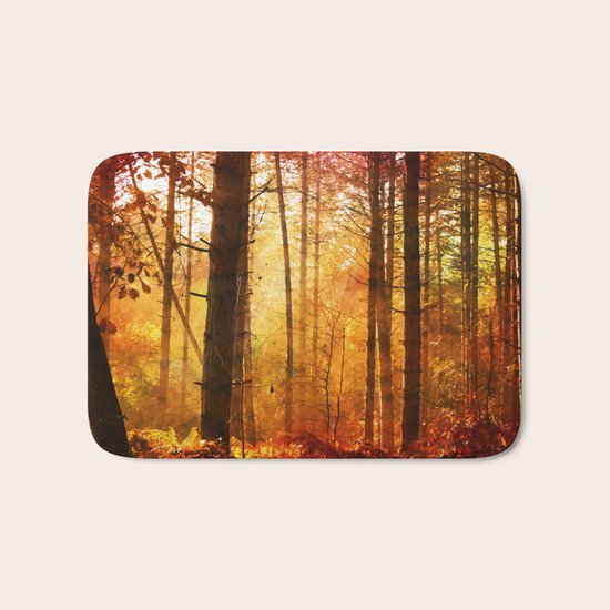 Forest Glow Bath Mat
