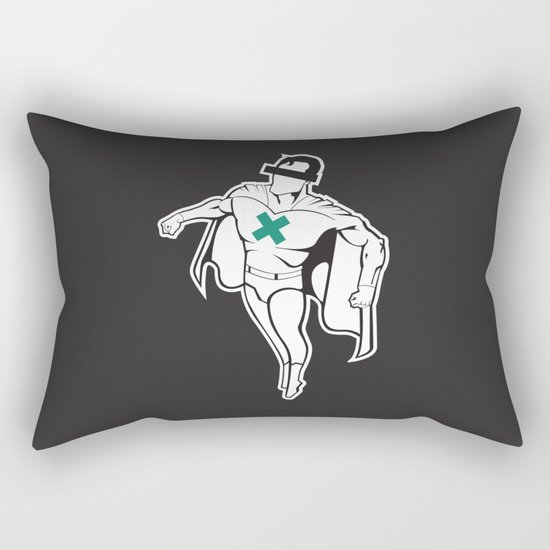 Unknown Superhero Rectangular Pillow