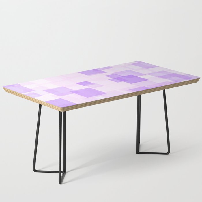 Purple Squares Coffee Table