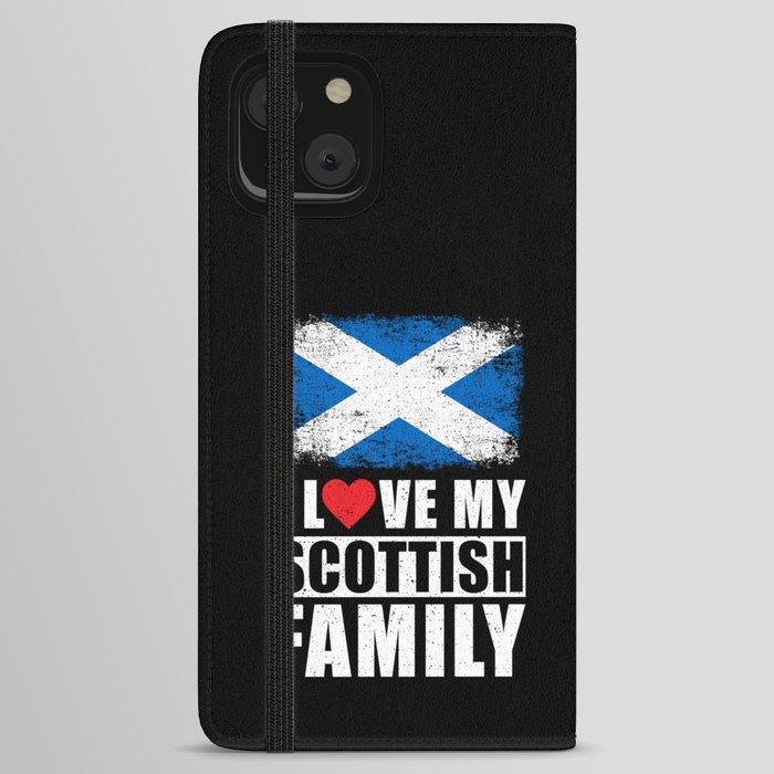 Scottish Family iPhone Wallet Case