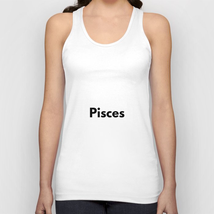 Pisces, Pisces Sign Tank Top
