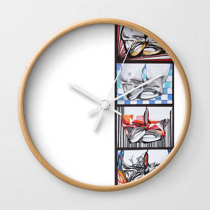 Converse Wall Clock