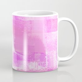 Pink Out, Painted Plaid I Coffee Mug