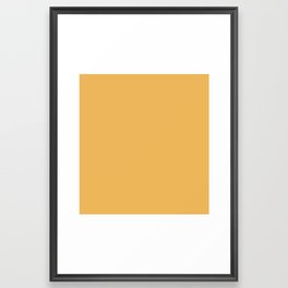 Abstract_YELLOW_SUNSET_SUNRISE_WARM_HOLIDAY_LOVE_0126A Framed Art Print
