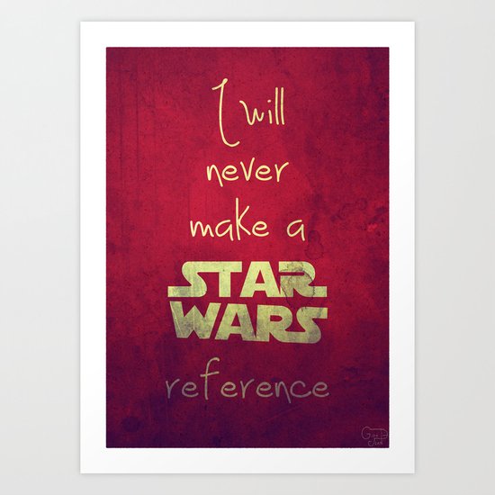 NoNoNo Art Print