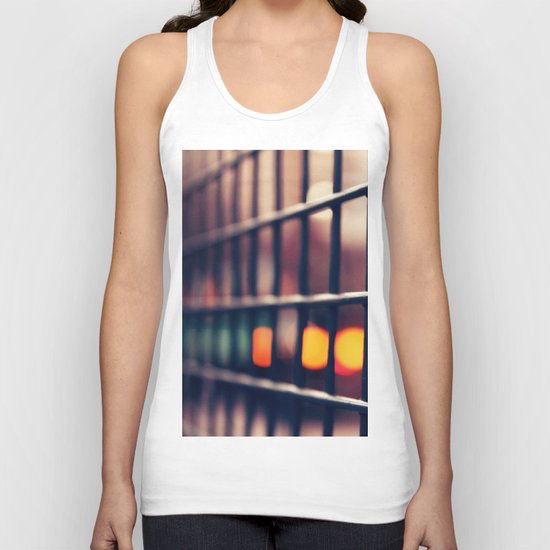 Circles and squares Unisex Tank Top