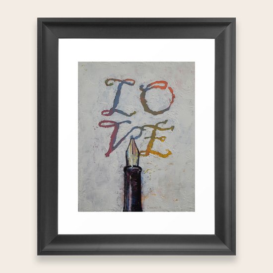 Love Framed Art Print