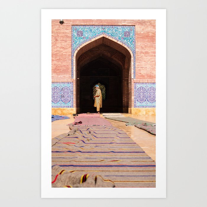 Prayer time - Pakistan Art Print
