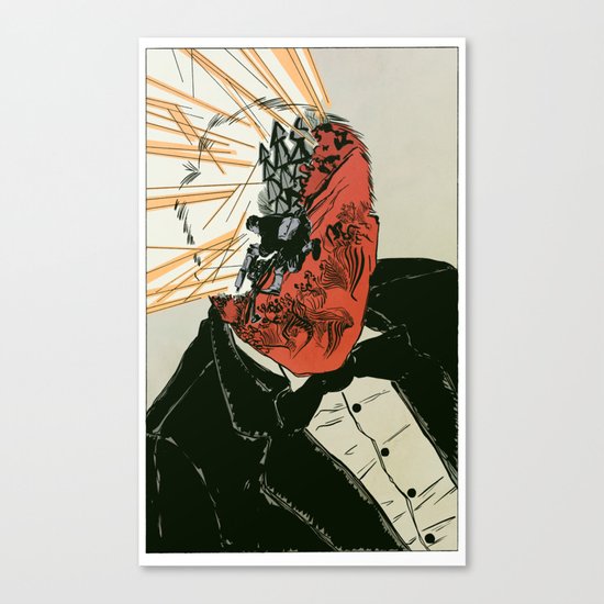Shell Shock - Colour Canvas Print