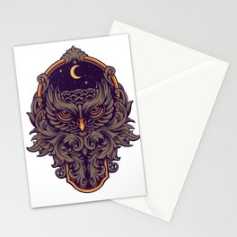 Magic owl  Stationery Cards