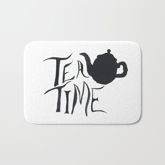Tea Time Bath Mat