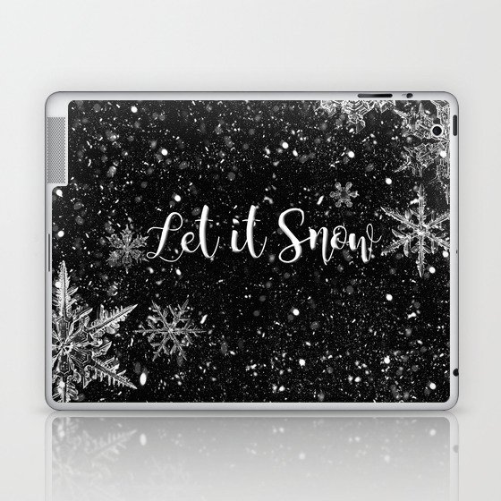 Let it snow Laptop & iPad Skin