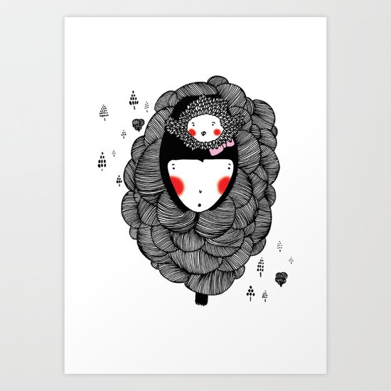 treetop Art Print