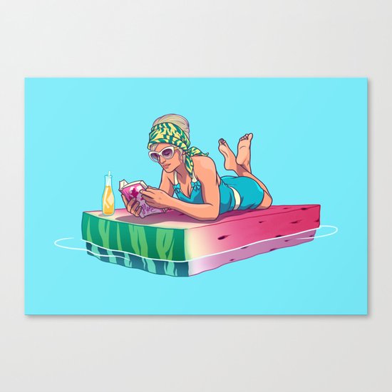 Watermelon Canvas Print