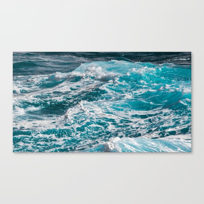 troubled waters Canvas Print