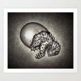 Monster Chick Art Print