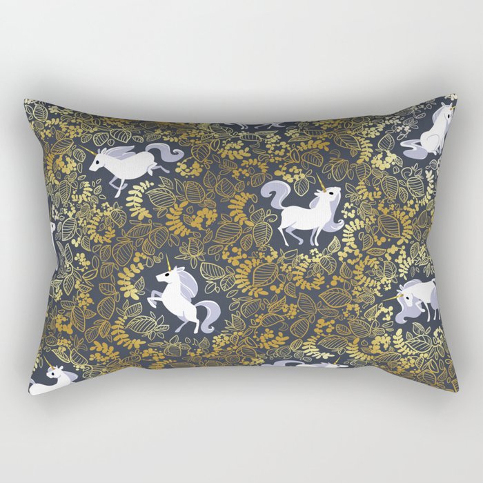 Unicorn pattern Rectangular Pillow