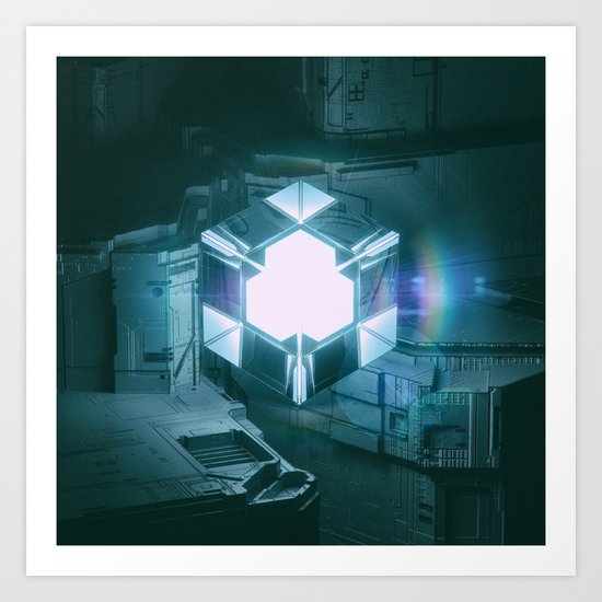 BEACON (everyday 03.20.16) Art Print