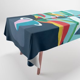 Colorful Ficus 1 Tablecloth