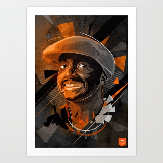 Donny Hathaway Art Print