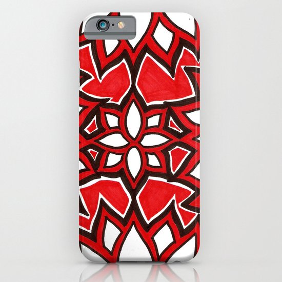 red lotus iPhone & iPod Case