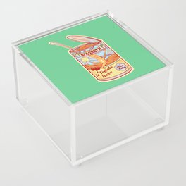 Spaghetti in a tin Acrylic Box