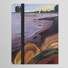 Edvard Munch , Melancholy iPad Folio Case