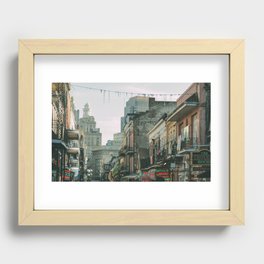 Bourbon Street 2 Recessed Framed Print