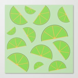 Slime Lemon Juiced Canvas Print