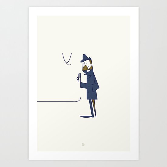 I'm lost in your immensity Art Print