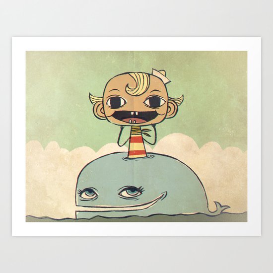 Flapjack Art Print