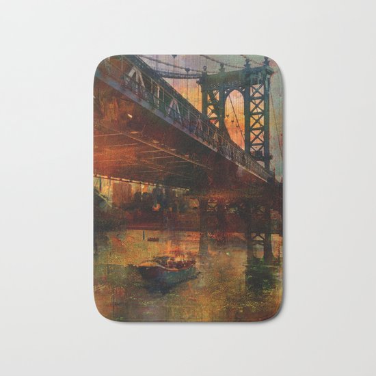 Brooklyn bridge Bath Mat