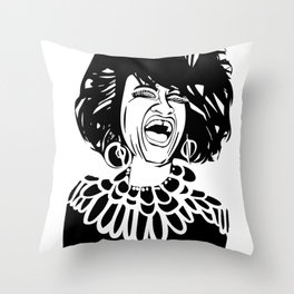 Celia Cruz Throw Pillow