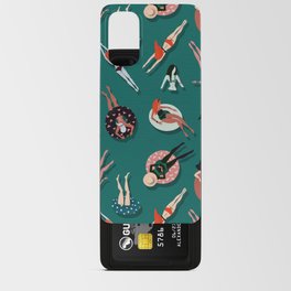 Swimming Ladies – Teal Android Card Case