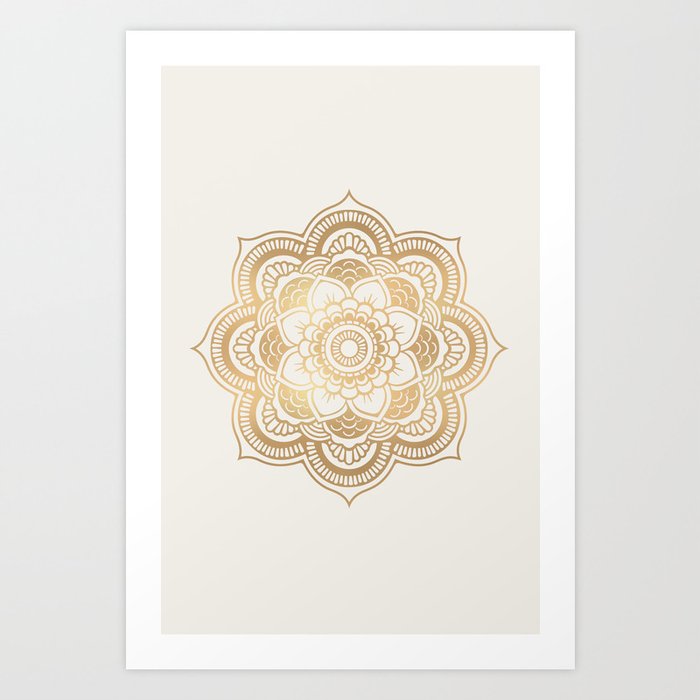 Mandala - Graphic Design nr 2 Art Print