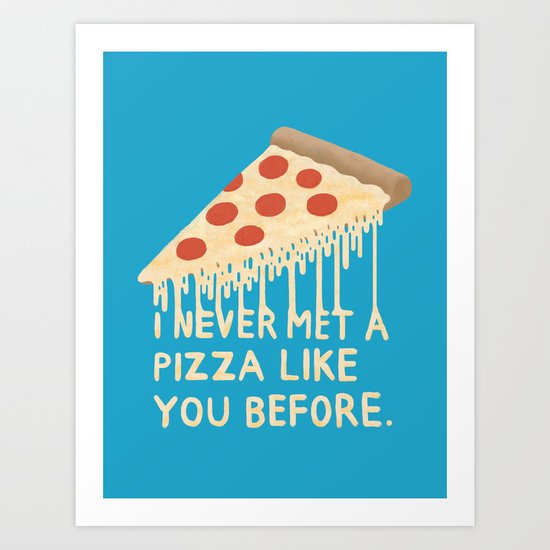 Sweet Pizza Art Print