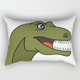 Tyrannosaurus for dinosaur lovers Rectangular Pillow